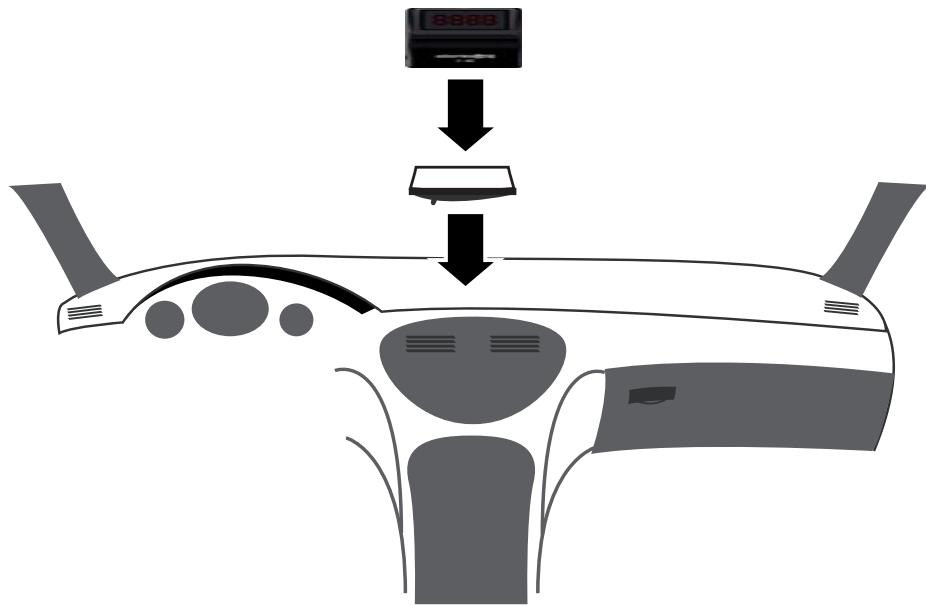 ALERTEGPS G420 - Step 1: Do not stick! - 1
