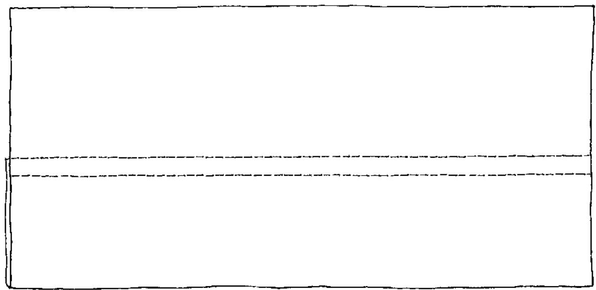 BERNINA 1150MDA - Cover Stitch Hem Sample - Knit Fabric - 1