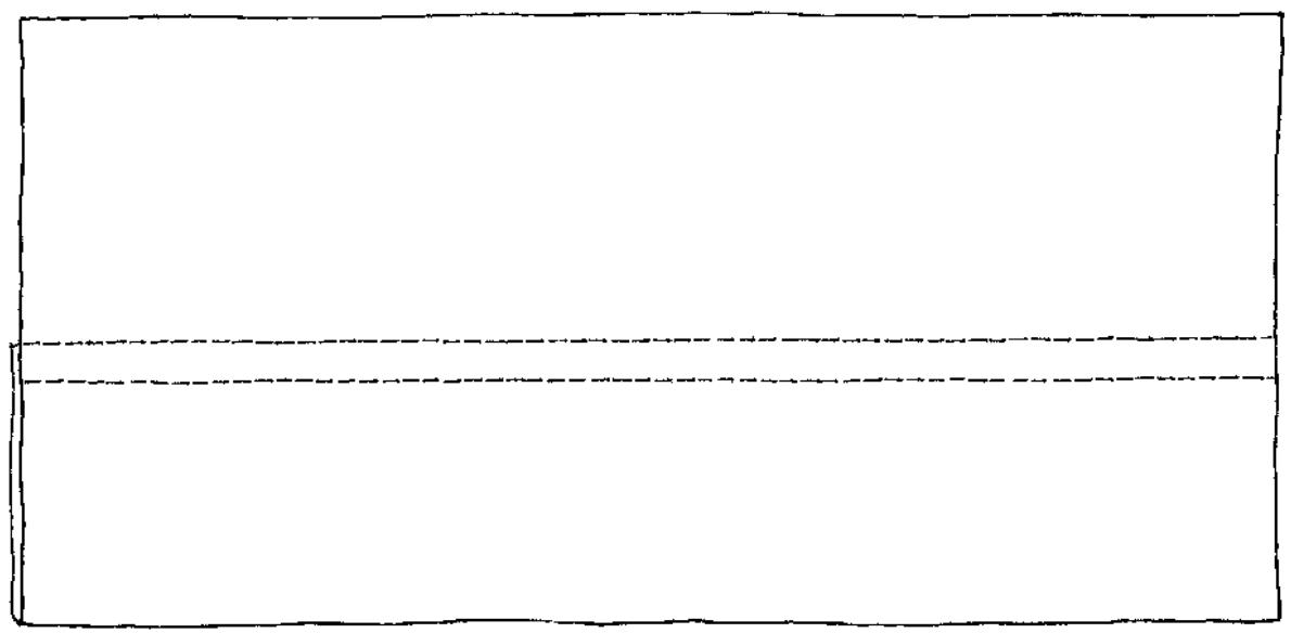 BERNINA 1150MDA - Cover Stitch Hem Sample - Woven Fabric - 1