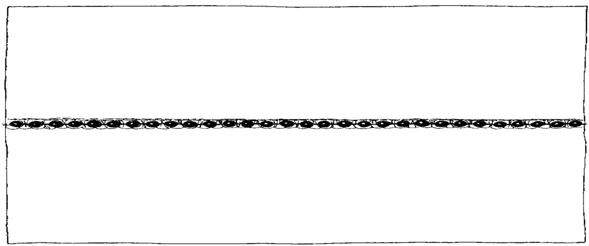 BERNINA 1300MDC - Multi-Purpose Foot - Attaching Pre-Strung Beads Sample - 1