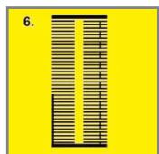 BERNINA 1008 - Five Needle Positions - 1