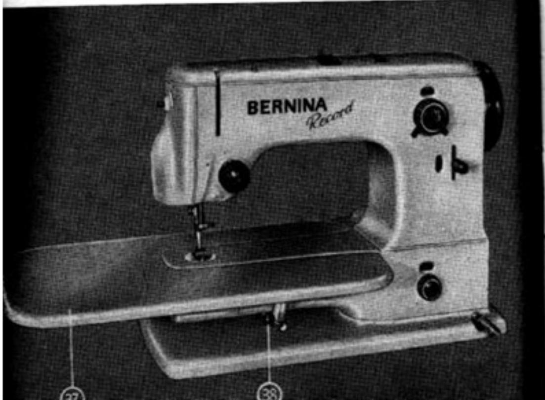BERNINA 532-1 - Tension du fil fig.9 - 1