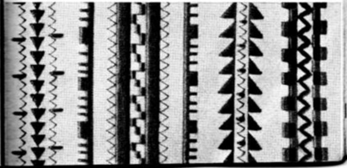 BERNINA 532-1 - Les points d'ornement zigzag et leurs combinaisons - 9