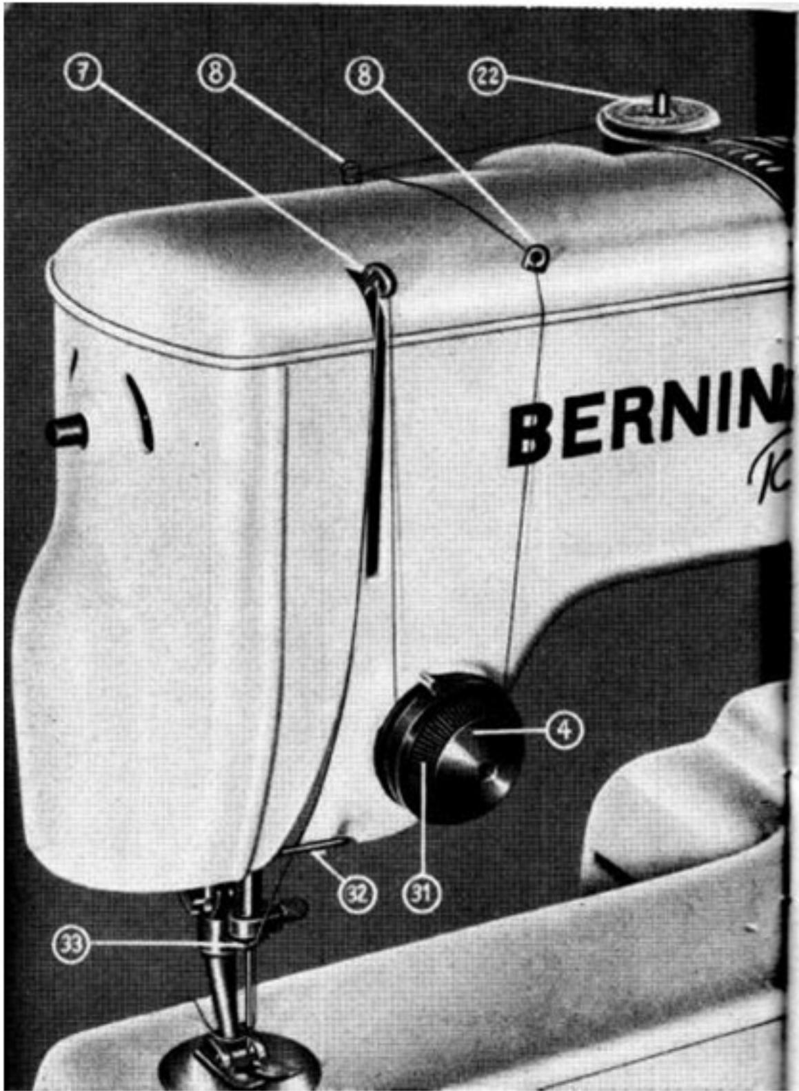 BERNINA 532-1 - Choix du fil pour coudre et reprimer - 1