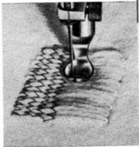 BERNINA 532-1 - Reprise d'âge avec de la laine - 2