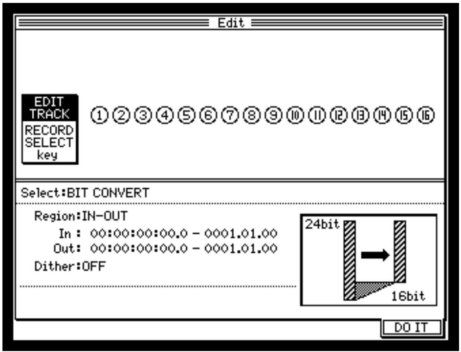 AKAI DPS16 - Mode EDIT - 1