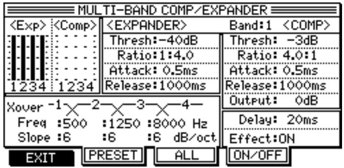 AKAI DPS16 - Changement sur l'ecran d'édition - 1