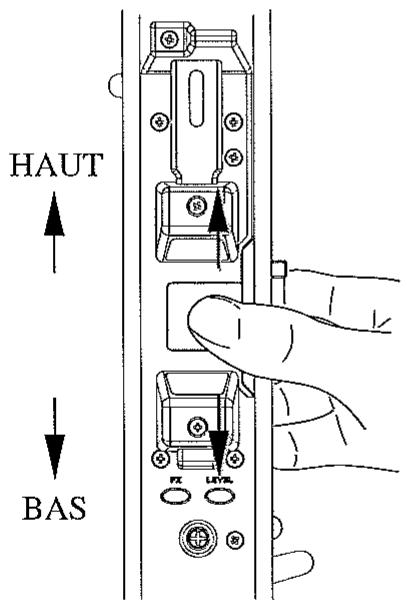 AKAI EWI 4000S - Réglage de l'effet pitch bend - 4