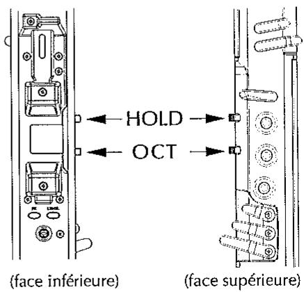 AKAI EWI 4000S - Boutons hold et OCT - 3
