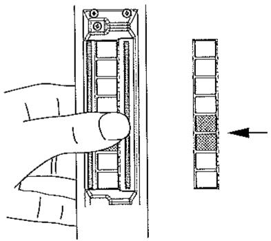AKAI EWI 4000S - Galets de décalage d'octave - 1