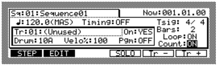 AKAI MPC2000 - Example 2: Recording a Loop - 6