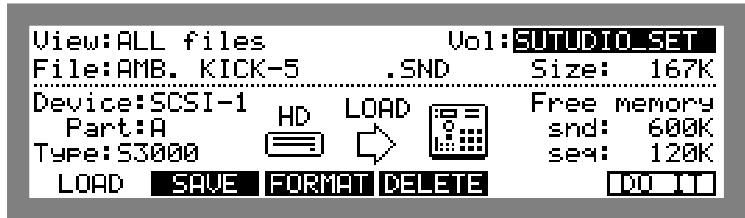 AKAI MPC2000 - Loading Files - 3