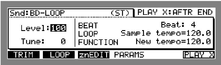 AKAI MPC2000 - Beat Loop Function - 1