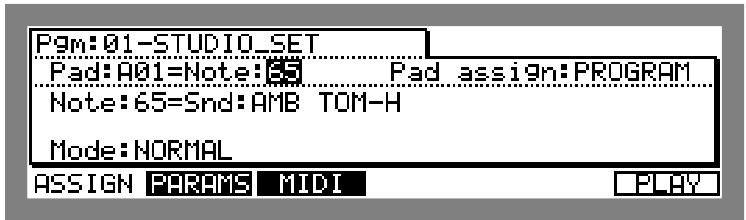 AKAI MPC2000 - Assigning Notes to DRUMS PAD - 2