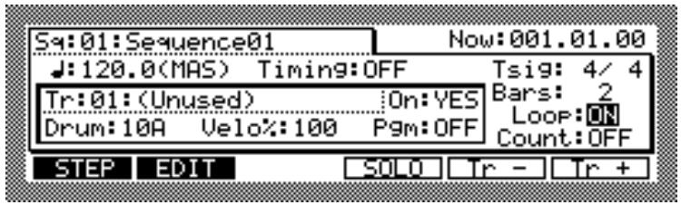 AKAI MPC2000 - Example 2: Recording a Loop - 4
