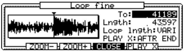 AKAI MPC2000 - Finely Adjusting the Loop Point - 1