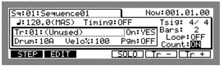 AKAI MPC2000 - Example 1: Recording a Drum Pad Performance - 4