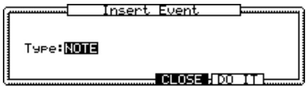 AKAI MPC2000 - Inserting an Event - 1