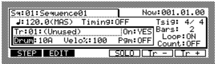 AKAI MPC2000 - Example 2: Recording a Loop - 2