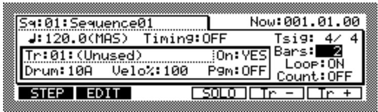AKAI MPC2000 - Example 2: Recording a Loop - 3