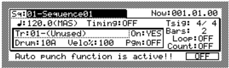 AKAI MPC2000 - The AUTO PUNCH Function - 2