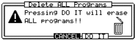 AKAI MPC2000 - Deleting a Program - 2