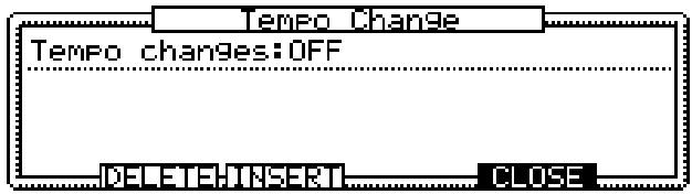 AKAI MPC2000 - Entering and Modifying a Tempo Change - 1