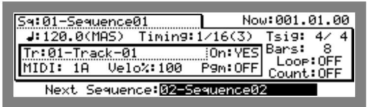 AKAI MPC2000 - Next sequence function - 1