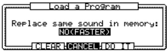 AKAI MPC2000 - 4-3. Loading .PGM (program) Files - 1