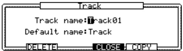 AKAI MPC2000 - Renaming a Track - 1