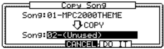 AKAI MPC2000 - Copying a Song - 1