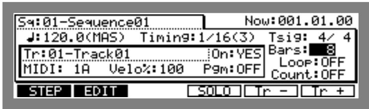 AKAI MPC2000 - Setting the Number of Bars - 1
