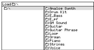 AKAI MPC4000 - Press the [F5] key (SELECT). - 1
