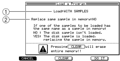 AKAI MPC4000 - Loading a program - 2