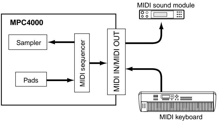 AKAI MPC4000 - How the MPC4000 is structured - 1