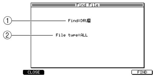 AKAI MPC4000 - Finding a file - 1