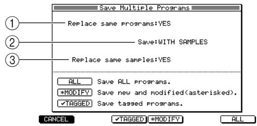 AKAI MPC4000 - To save multiple programs - 1