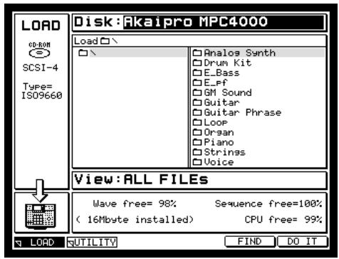 AKAI MPC4000 - Playing a program - 1