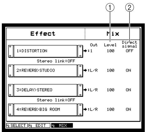 AKAI MPC4000 - Press the [EFFECT] key, and then press the [F1] key (SELECT). - 3
