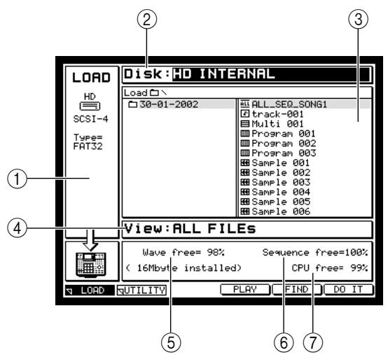 AKAI MPC4000 - Loading a program - 1