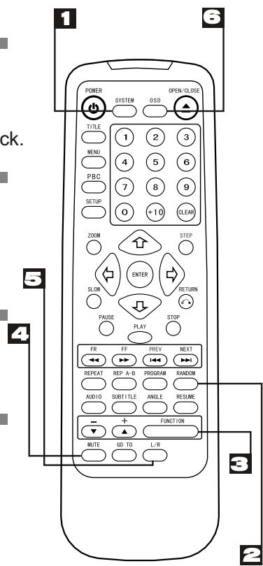 AKAI DVP4420S - Other function buttons - 1