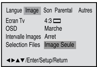 AKAI DVV606N - Installation du "intervalle images - 7
