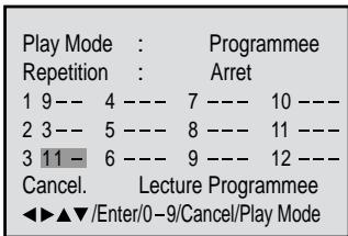 AKAI DVV606N - Lecture en ordre programme - 2