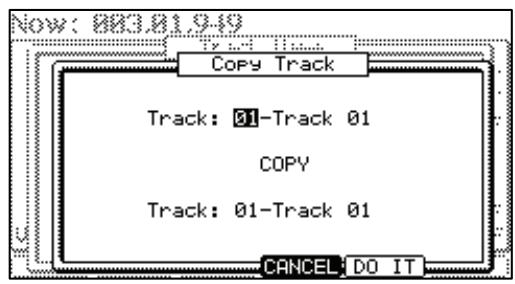 AKAI MPC5000 - Copying a Track - 1