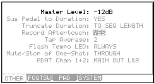 AKAI MPC5000 - Adjusting the Master Level - 1
