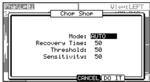 AKAI MPC5000 - Sensitivity (0 - 100): - 2