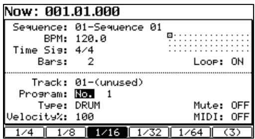 AKAI MPC5000 - Note Repeat - 1