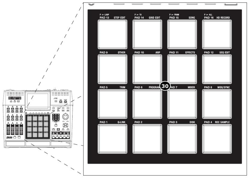 AKAI MPC5000 - 29.[WINDOW]Button - 1