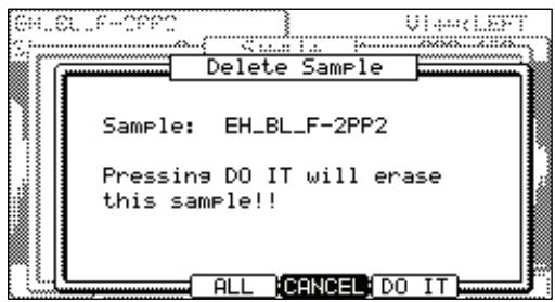 AKAI MPC5000 - - Deleting a sample - 1