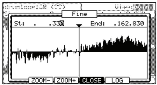 AKAI MPC5000 - Zooming in/out - 1